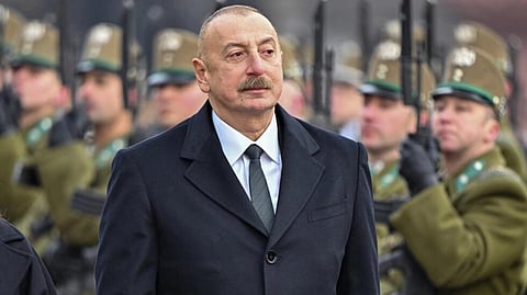 Azerbaijani President Ilham Aliyev.