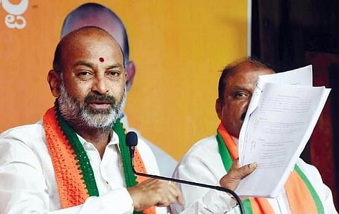 BJP State president Bandi Sanjay Kumar. (File Photo)