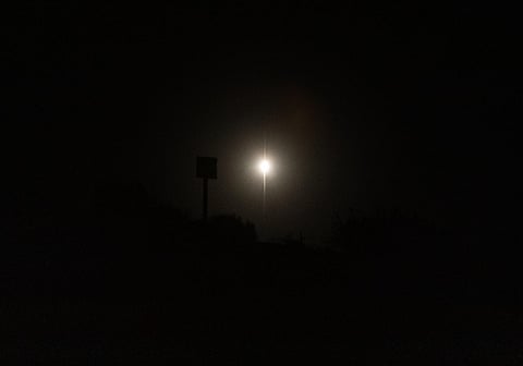 View of the launch of the Spanish MIURA 1 rocket at Medano del Loro, in Mazagon, Spain, taken on October 7, 2023. (Photo | AFP)