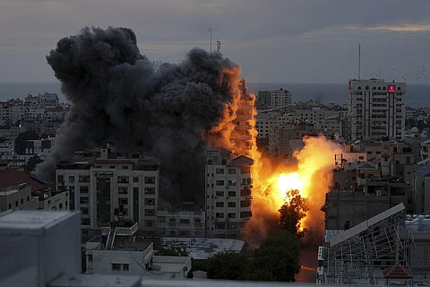 Hamas carried out a barrage of air strikes in Southern Israel on Saturday, killing over 600 people | AP