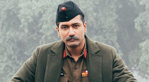 Actor Vicky Kaushal in and as 'Sam Bahadur'