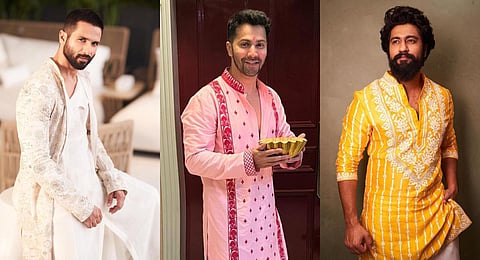 Shahid Kapoor, Varun Dhawan and Vicky Kaushal.