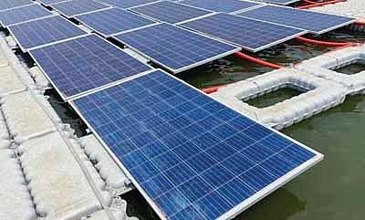 Floating solar panel in Guntur set to generate power soon