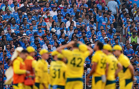 World Cup final match between India and Australia at Narendra Modi stadium in Ahmedabad | PTI