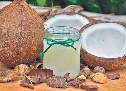 Coconut oil image used for representational purposes only.