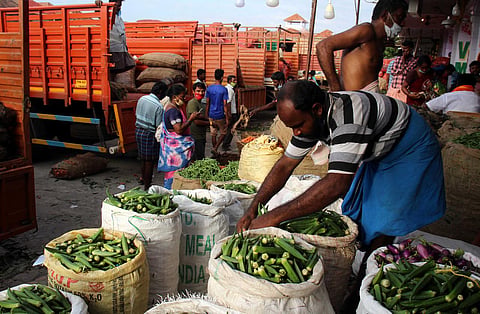 Representational image of Koyambedu market. (Photo | Debadatta Mallick, EPS)