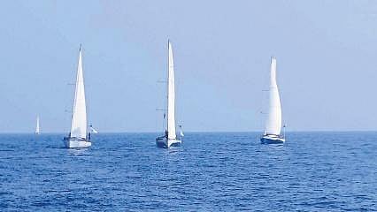 The race is one in a long string of sailing events that the Navy has been organising in recent months.