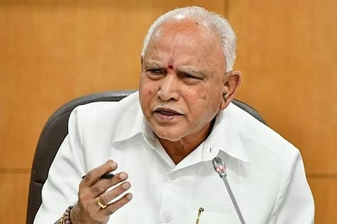 FILE - Former Chief Minister of Karnataka and BJP leader B S Yediyurappa. (Photo | Twitter)