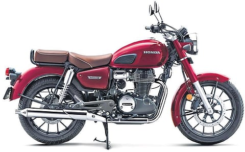 Honda India's 350cc motorcycle CB350