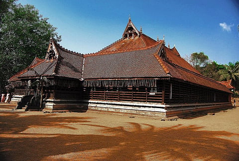 Koothambalam at Kerala Kalamandalam. (Photo | Malayalam Wikipedia)