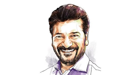 Telangana Congress president A Revanth Reddy.