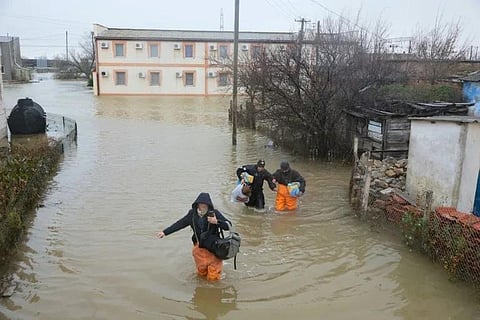 Wind speeds of over 140 kilometres per hour (about 90 mph) were recorded in some places. (Photo | AFP)
