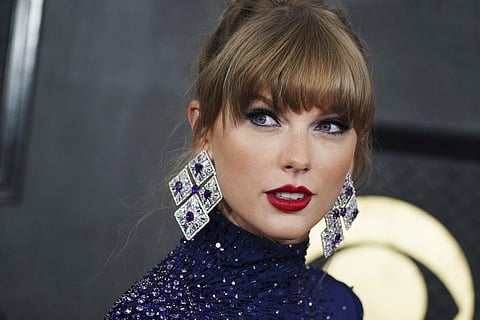 American singer-songwriter Taylor Swift. (File photo | AP)
