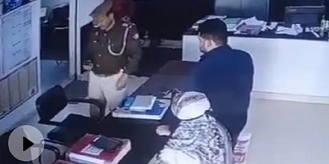 Ishrat Jahan succumbed to her injuries after being shot in the head at point-blank range by Sub-Inspector Manoj Sharma in Aligarh, Uttar Pradesh. (Photo | Screengrab @Twitter)
