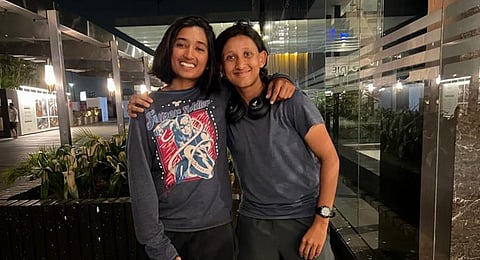 Vrinda Dinesh and Shubha Satheesh. (Photo | Special arrangement)