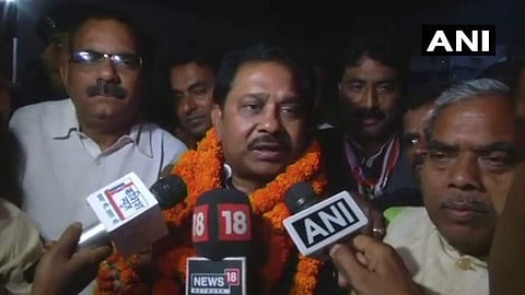 Congress Rajya Sabha MP Dhiraj Sahu (Photo | Twitter.com/ANI)