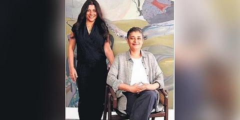 Zoya Akhtar and (sitting) Reema Kagti
