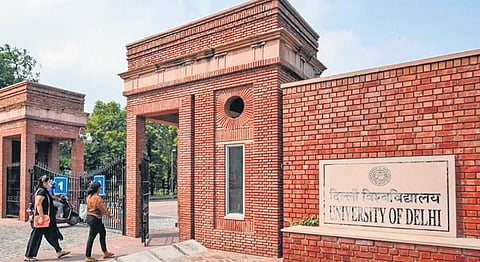University of Delhi.