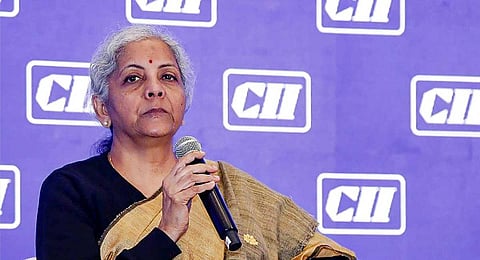 Union Finance Minister Nirmala Sitharaman. (Photo |PTI)