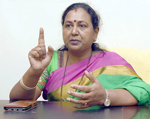 FILE - Premalatha Vijayakanth (File Photo | Martin Louis/EPS)