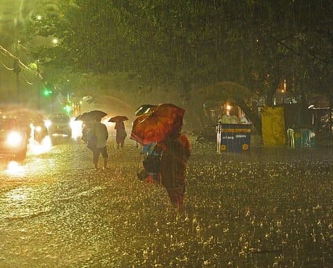 Sky is likely to be partly cloudy in Chennai with possibility of light/moderate rain in some areas. (Shiba Prasad Sahu)