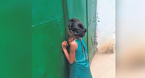 Authorities of the jail took note of the girl and allowed her to meet her mother, identified as Khaja Bhi.