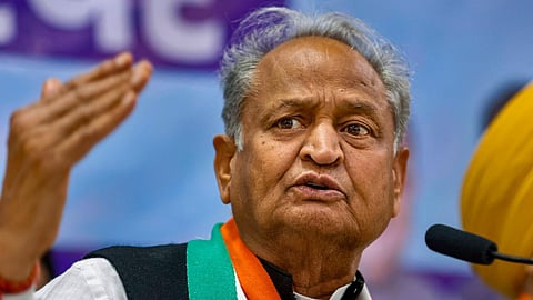 Former Rajasthan Chief Minister Ashok Gehlot.