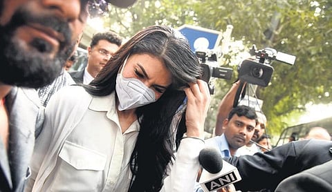 Jacqueline Fernandez at Patiala House court in New Delhi. (Photo | Parveen Negi)