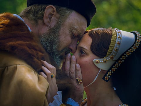Jude Law and Alicia Vikander in Firebrand
