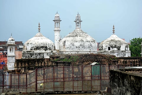 The 17th-century Gyanvapi mosque in Varanasi. (PTI)