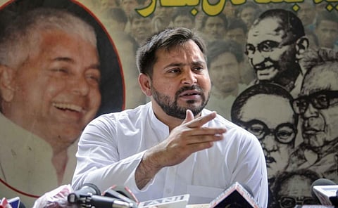 Bihar's Deputy Chief Minister Tejashwi Yadav. (File Photo | PTI)
