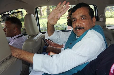 Aam Aadmi Party (AAP) senior leader Sanjay Singh