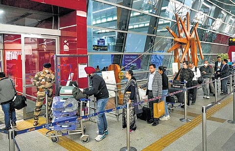 A passenger advisory has asked flyers to contact the airline concerned for updated flight information.