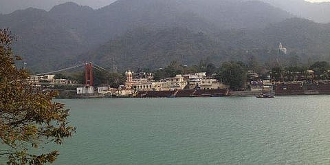 Ganga river.