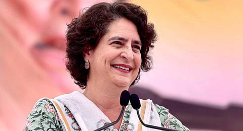 Priyanka Gandhi Vadra. (Photo| PTI)