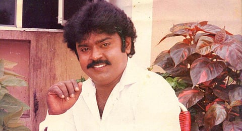 Tamil actor and founder of the Desiya Murpokku Dravida Kazhagam Vijayakant. (Express)