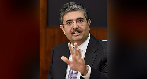 Uday Kotak , president of the Confederation of Indian Industries(CII) and CEO of Kotak Mahindra Bank. (File photo | PTI)