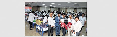 Blood donation camp organised at VIT-AP University on Friday I Express