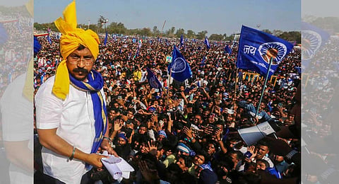 Bhim Army chief vows joint SC/ST, OBC front in MP
