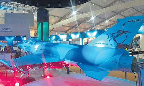 HAL unveiled HLFT-42 jet in Bengaluru on Monday | Express