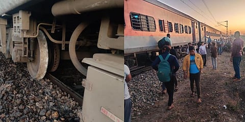 Godavari Express derails at Telangana's Bibinagar, no casualties reported