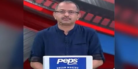 Senior journalist Vinu V John (Photo | ANI)