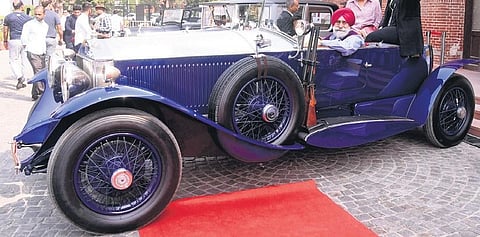 Vintage cars.