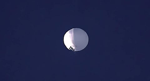 A high altitude balloon image used for representation purposes only.