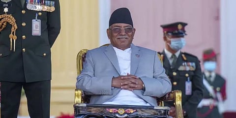 Nepal Prime Minister Pushpa Kamal Dahal ‘Prachanda’. (Photo | AP)