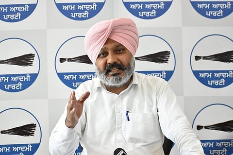 AAP leader Harpal Singh Cheema.