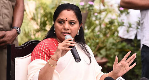 Bharat Rashtra Samithi (BRS) leader K. Kavitha. (Photo | Parveen Negi, EPS)