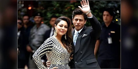 Shah Rukh Khan and Gauri Khan. (Photo| PTI)