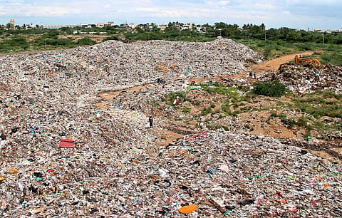 Vellalore dumpyard in Coimbatore.
