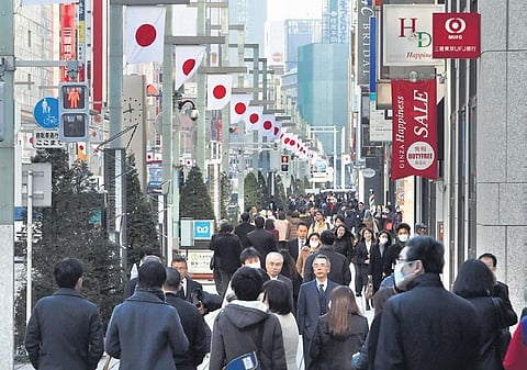 'The narratives that Japanese people today discuss and debate will bring transformative changes in the coming future.' (Photo | AFP)